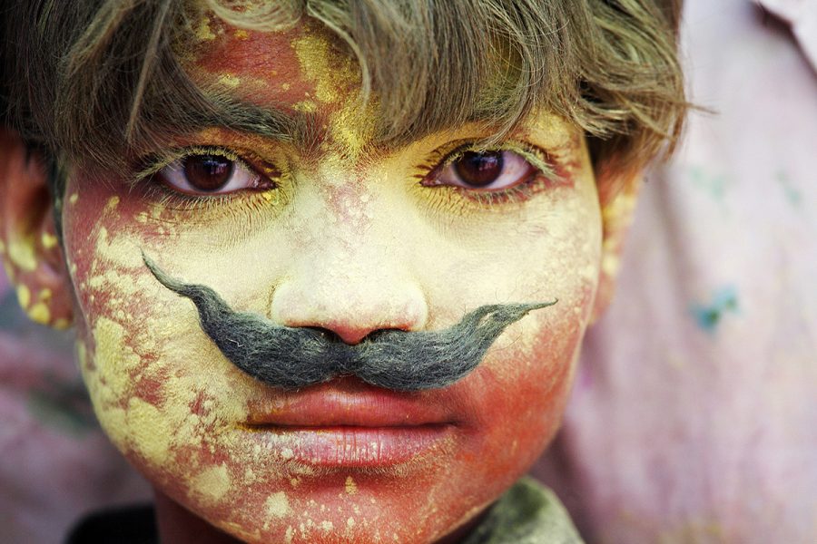 Images from India's colourful Holi Festival.